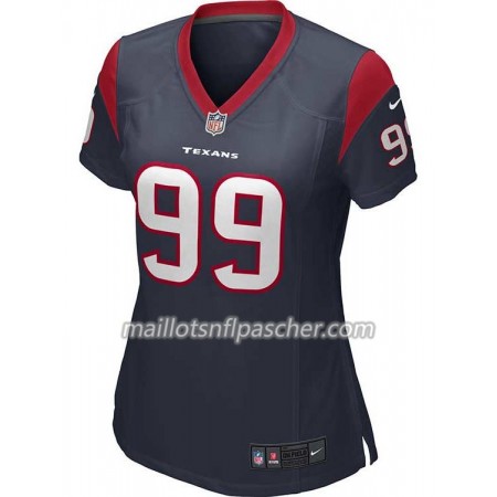 Maillot Houston Texans J. J. Watt 99 Nike Bleu - Femme